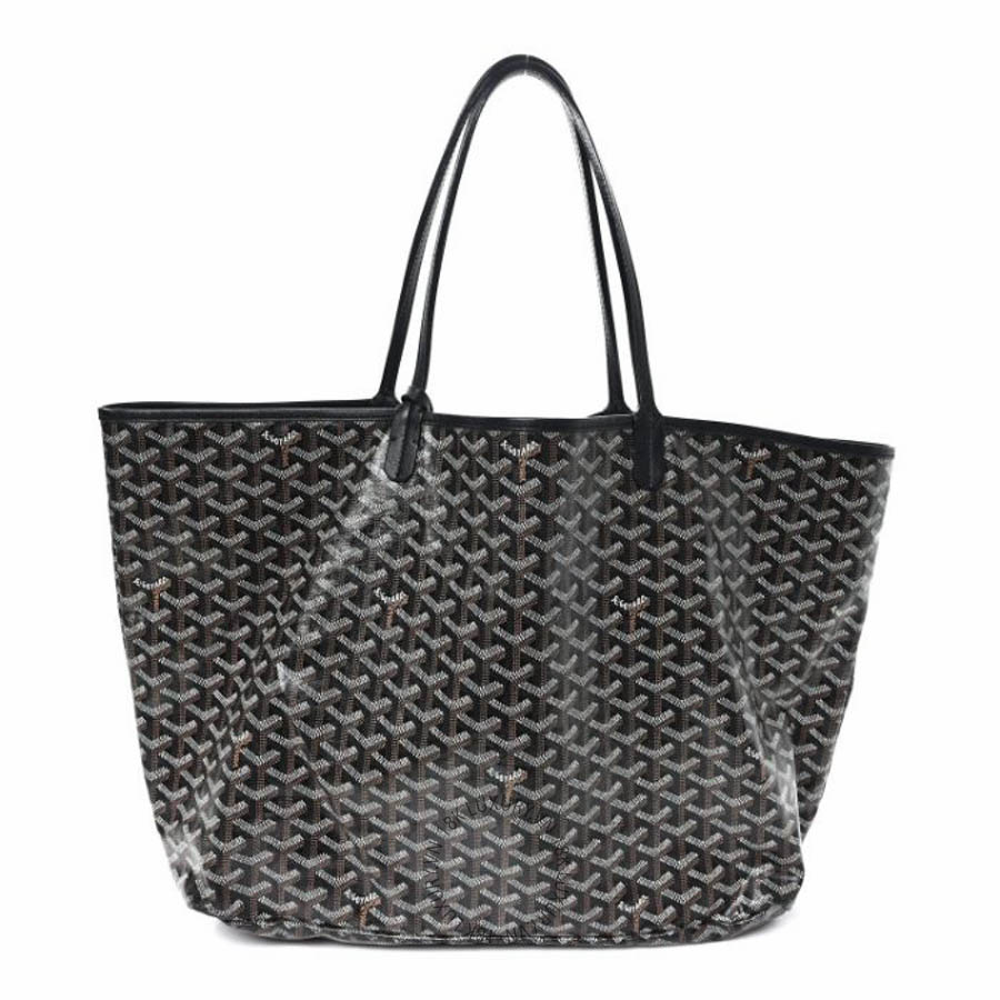 Túi xách Goyard Goyardine Saint Louis GM Black FPTG032