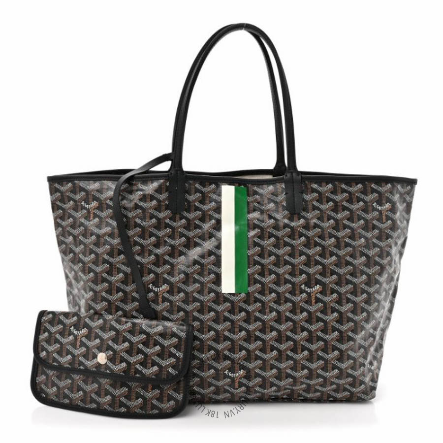Túi xách Goyard Goyardine Saint Louis PM Black FPTG062