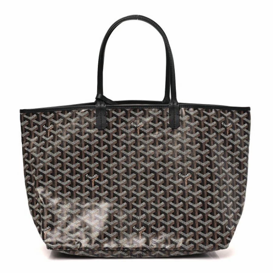 Túi xách Goyard Goyardine Saint Louis PM Black FPTG077