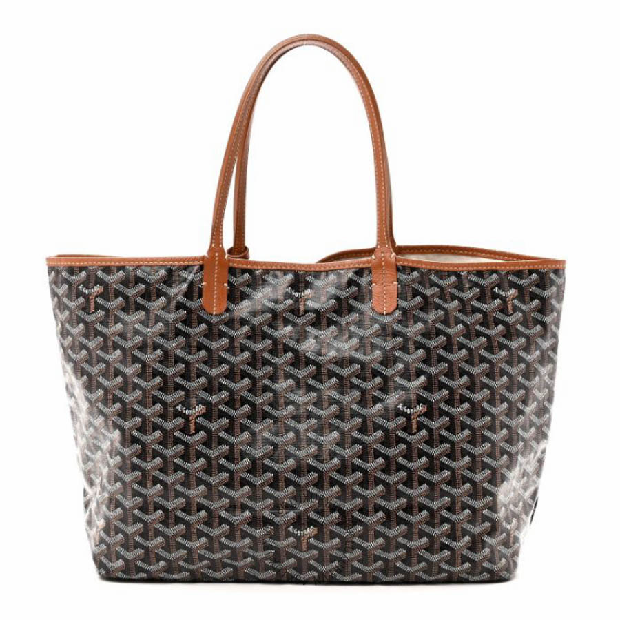 Túi xách Goyard Goyardine Saint Louis PM Black Gold FPTG043