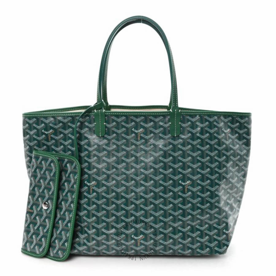 Túi xách Goyard Goyardine Saint Louis PM Green FPTG116