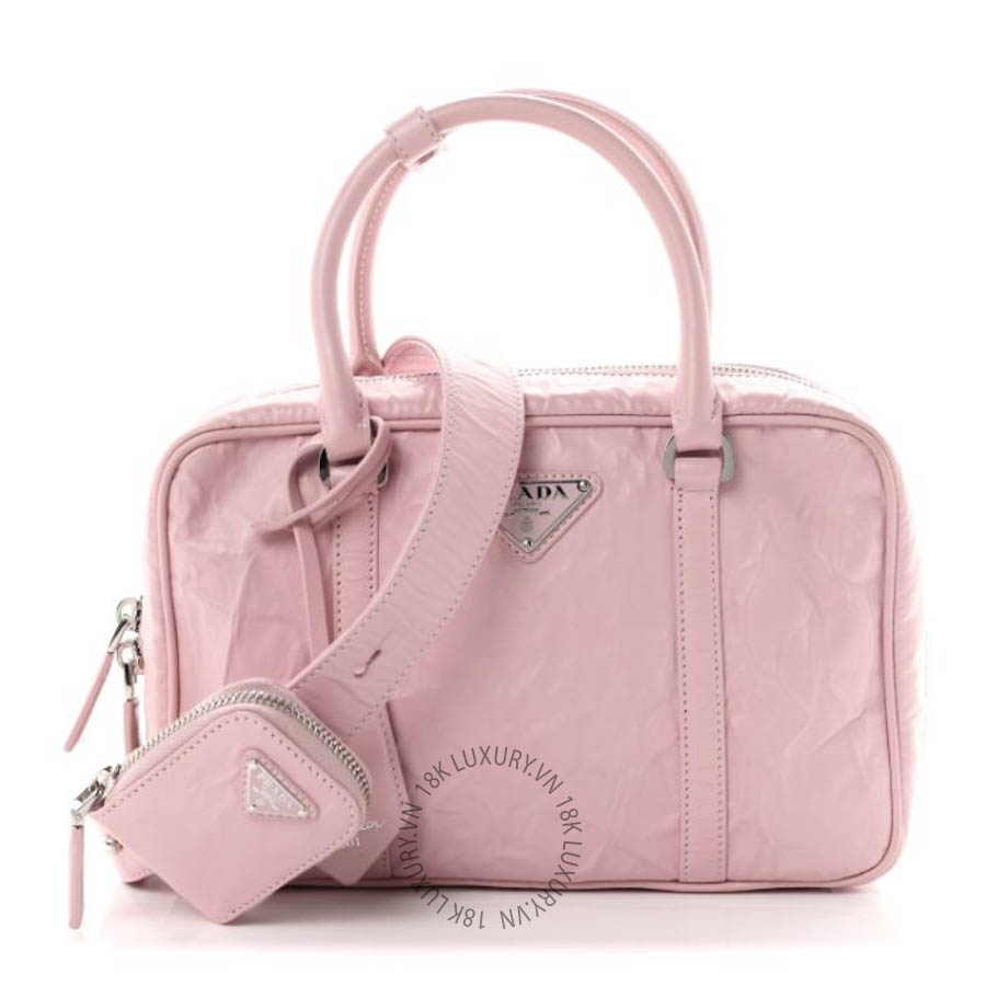 Túi xách Prada Nappa Antique Medium Re-Edition 2001 Two Handle Bag Alabastro FPTP340