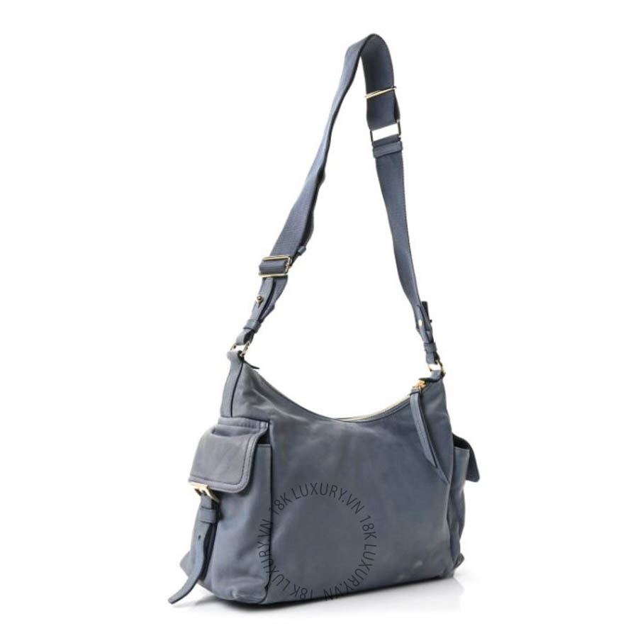 Túi xách Prada Nappa Large Explore Shoulder Bag Aviation Blue FPTP614
