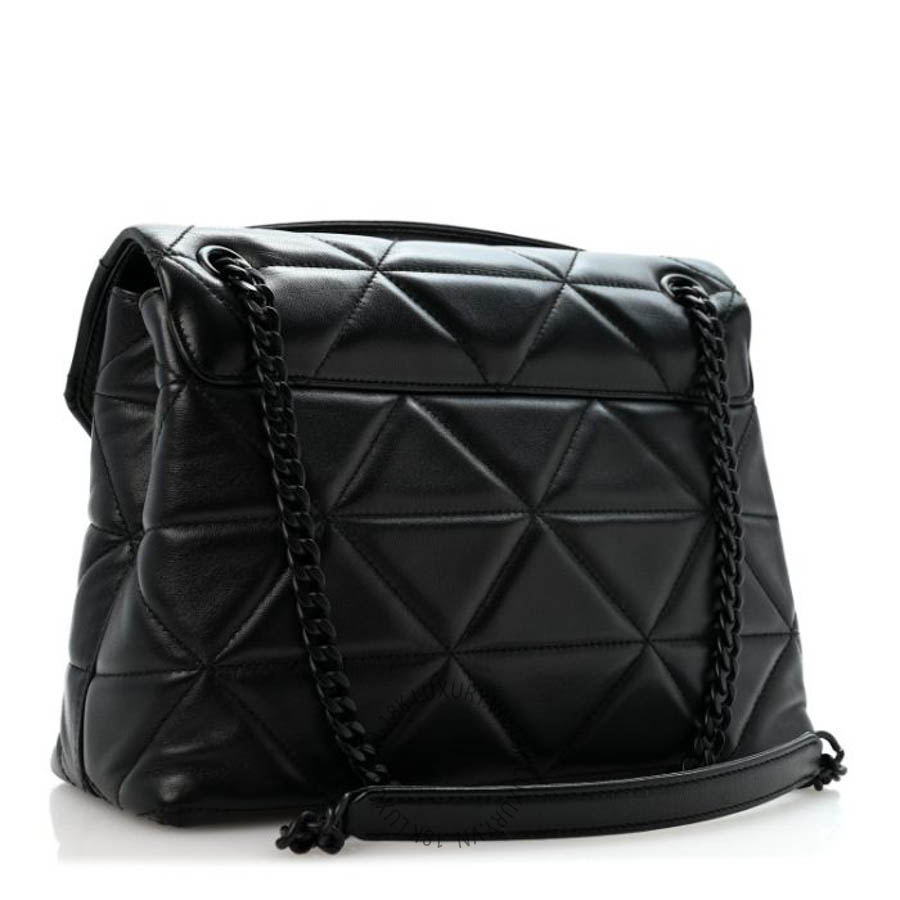 Túi xách Prada Nappa Triangle Stitched Large Spectrum Bag Black FPTP501