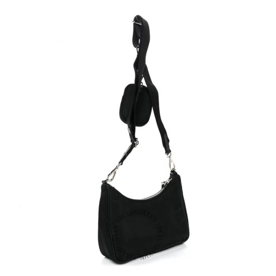 Túi xách Prada Nylon Re-Edition 2005 Shoulder Bag Black FPTP194