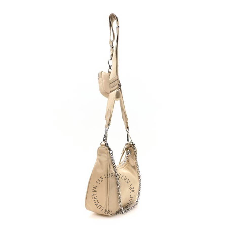 Túi xách Prada Nylon Re-Edition 2005 Shoulder Bag Deserto FPTP241