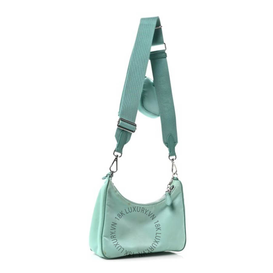 Túi xách Prada Nylon Saffiano Re-Edition 2005 Shoulder Bag Giada FPTP128