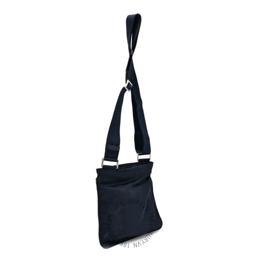 Túi xách Prada Nylon Small Flat Messenger Bag Baltico FPTP011