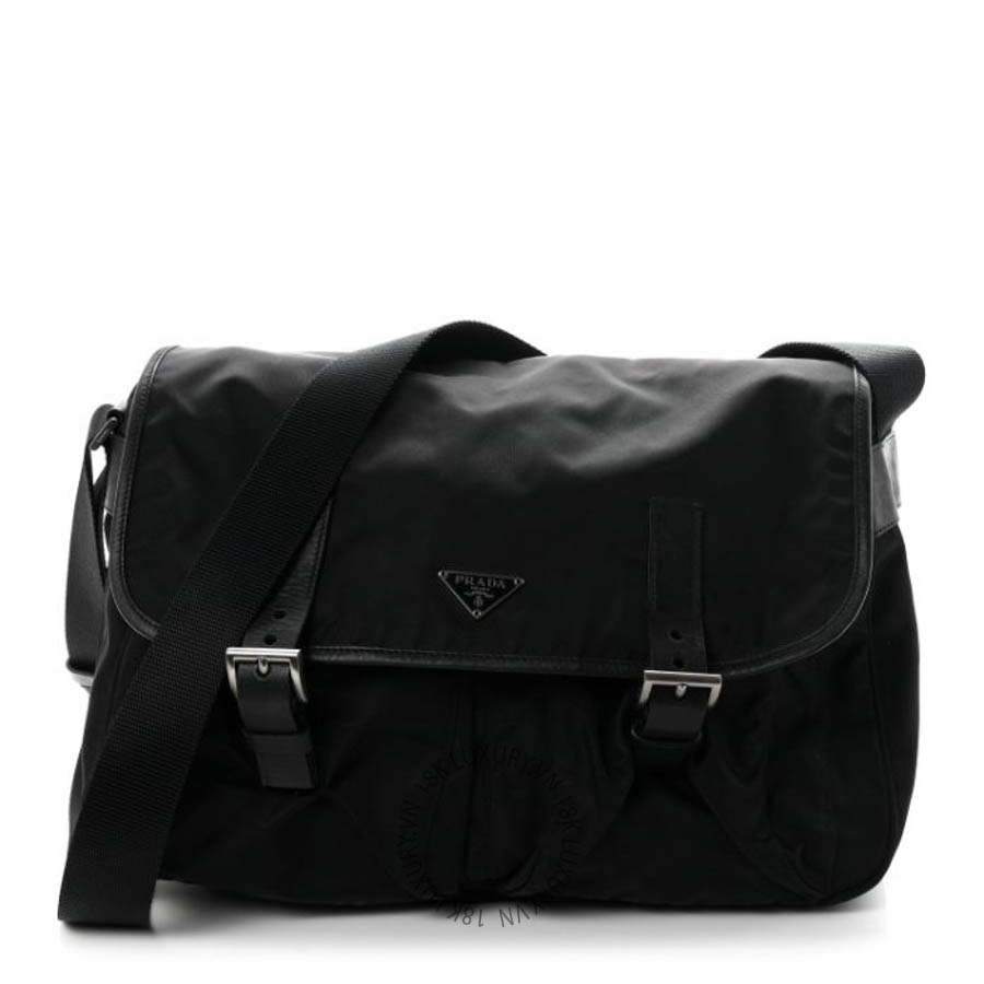 Túi xách Prada Nylon Vela Sport Messenger Bag Black FPTP042