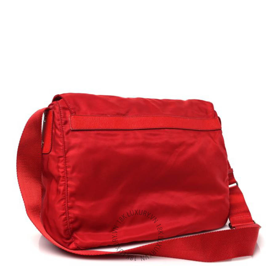 Túi xách Prada Nylon Vela Sport Messenger Bag Rosso FPTP028