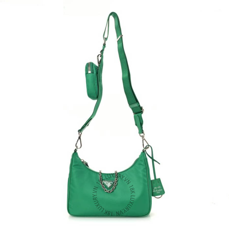 Túi xách Prada Re-Nylon Re-Edition 2005 Shoulder Bag Menta FPTP308