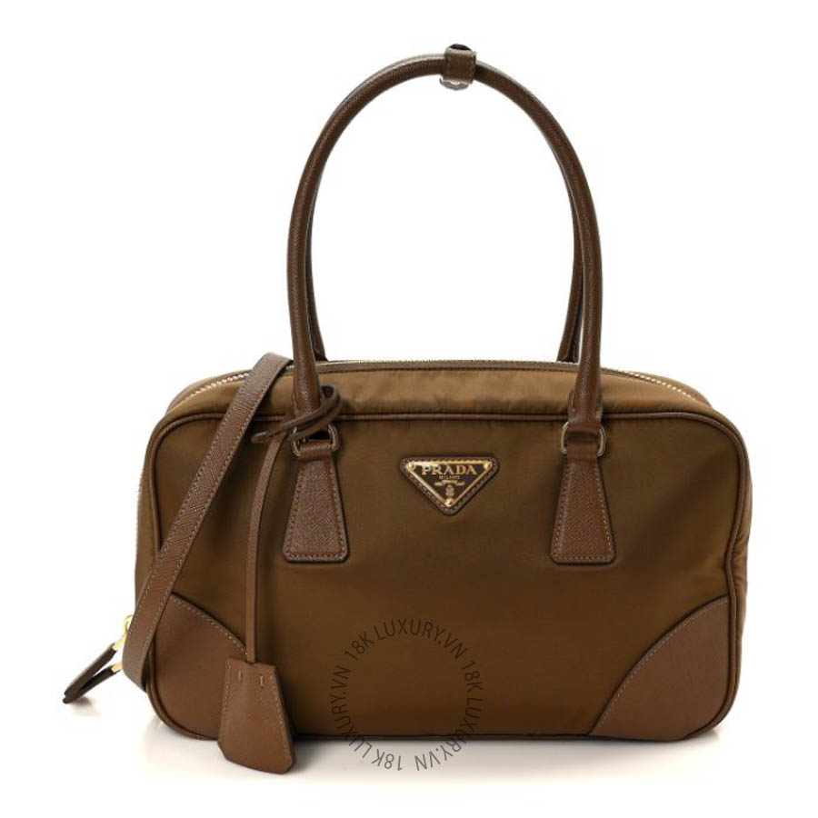 Túi xách Prada Re-Nylon Saffiano Medium Re-Edition 1978 Two Handle Bag Sughero FPTP559