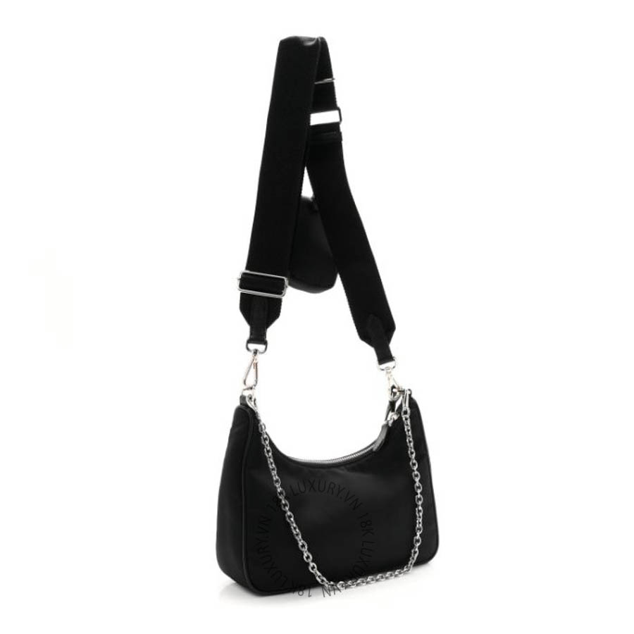 Túi xách Prada Re-Nylon Saffiano Re-Edition 2005 Shoulder Bag Black FPTP373