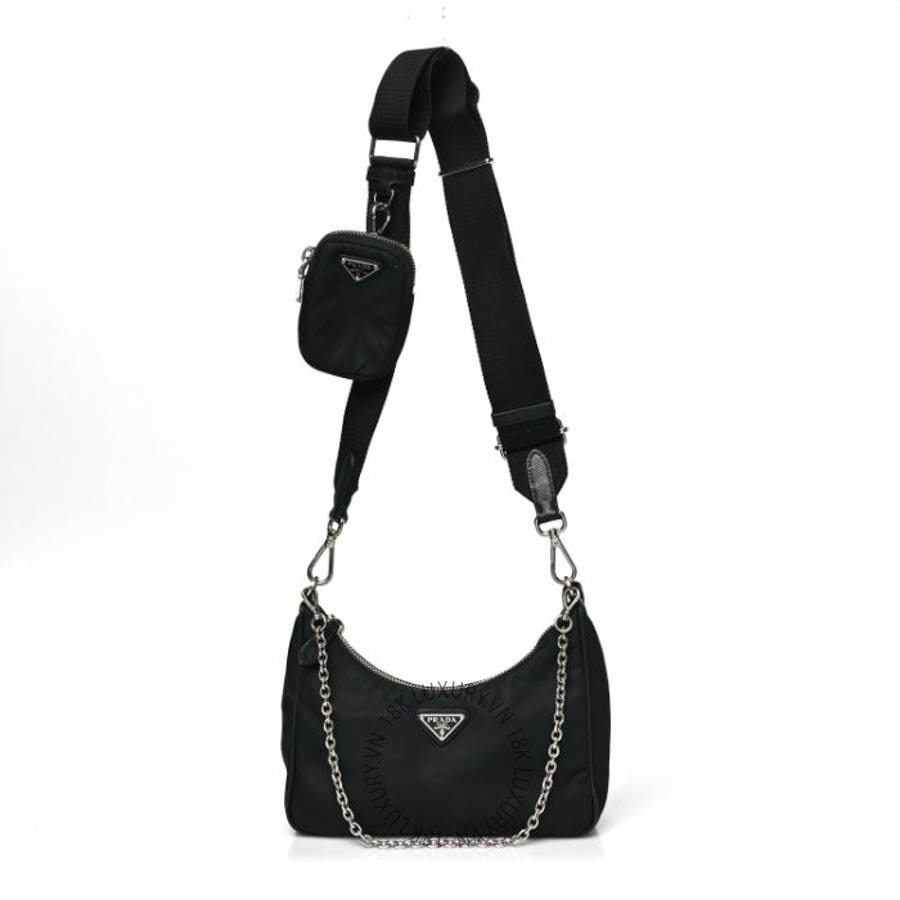 Túi xách Prada Re-Nylon Saffiano Re-Edition 2005 Shoulder Bag Black FPTP428
