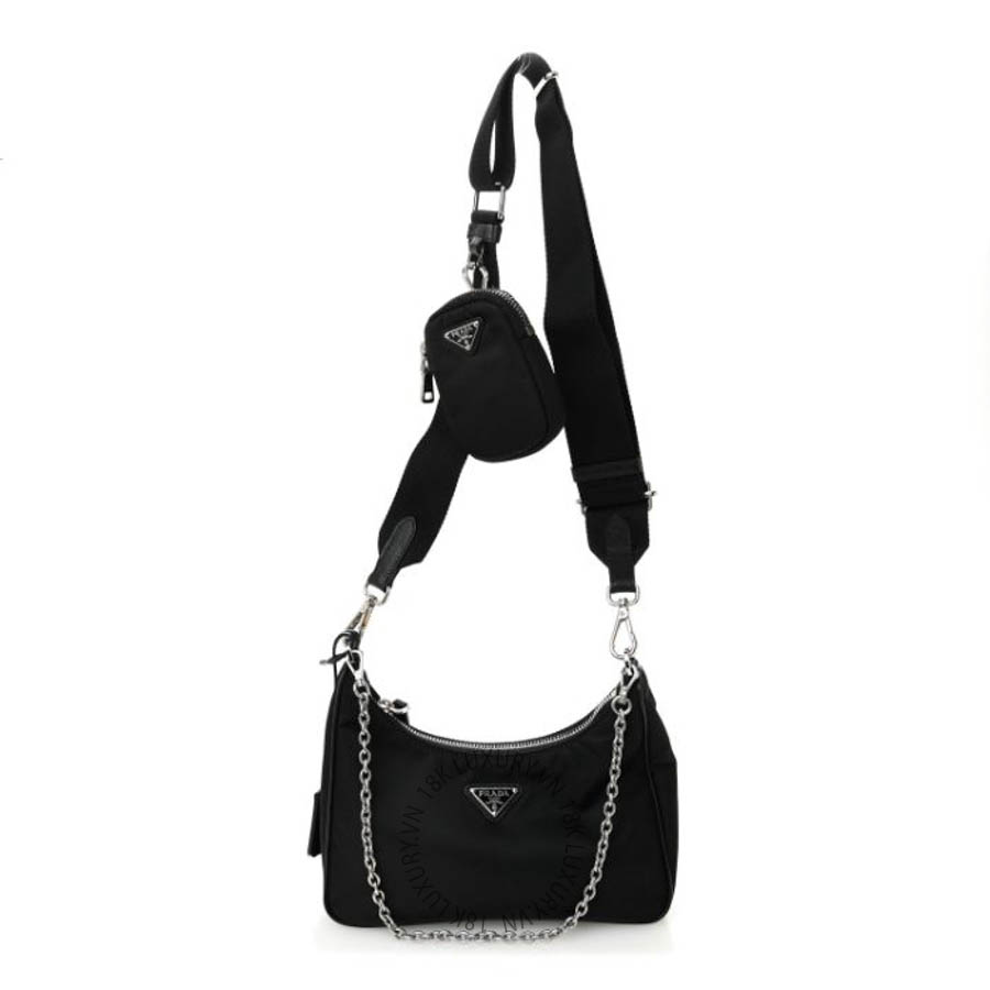 Túi xách Prada Re-Nylon Saffiano Re-Edition 2005 Shoulder Bag Black FPTP496