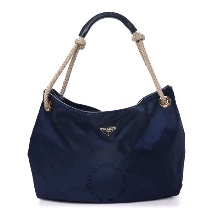 Túi xách Prada Re-Nylon Triangle Large Mariner Shoulder Bag Baltico FPTP549
