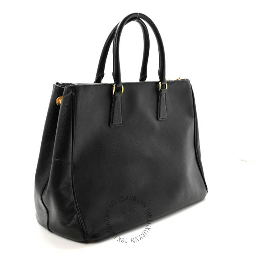 Túi xách Prada Saffiano Large Galleria Double Zip Tote Black FPTP295