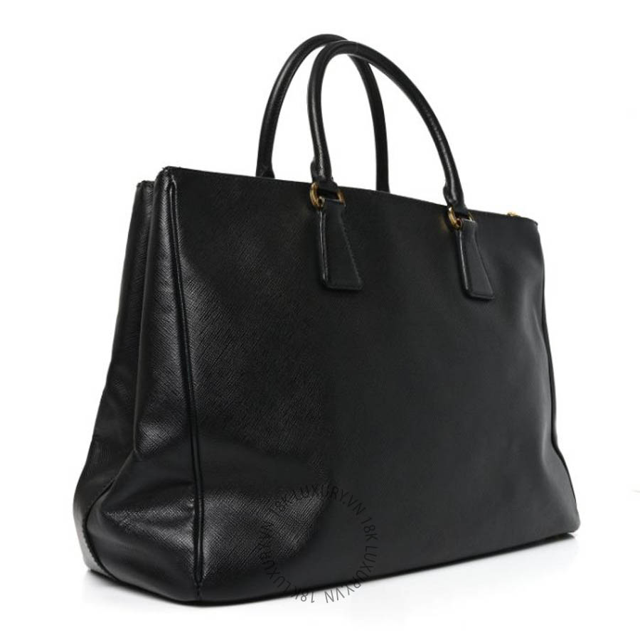 Túi xách Prada Saffiano Lux Large Galleria Double Zip Tote Black FPTP366