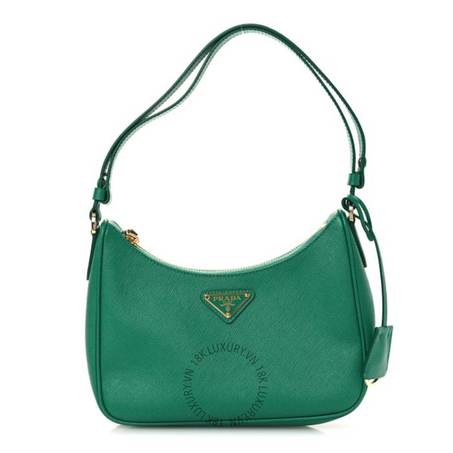 Túi xách Prada Saffiano Lux Mini Re-Edition Shoulder Bag Mango FPTP539