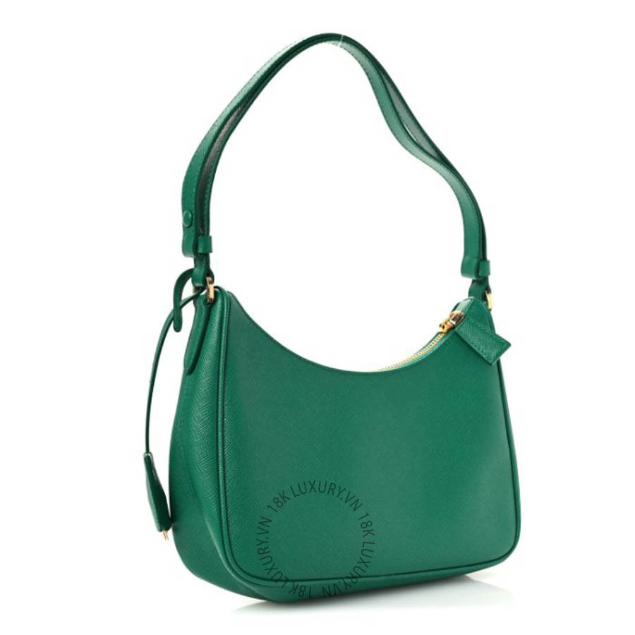 Túi xách Prada Saffiano Lux Mini Re-Edition Shoulder Bag Mango FPTP539