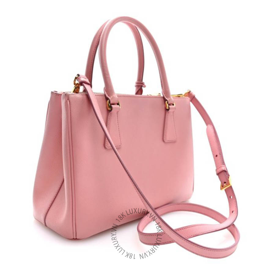 Túi xách Prada Saffiano Mini Galleria Double Zip Tote Orchidea FPTP258