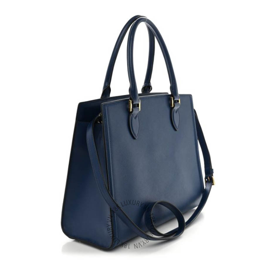 Túi xách Prada Saffiano Soft Calfskin Large Tote Bluette FPTP474