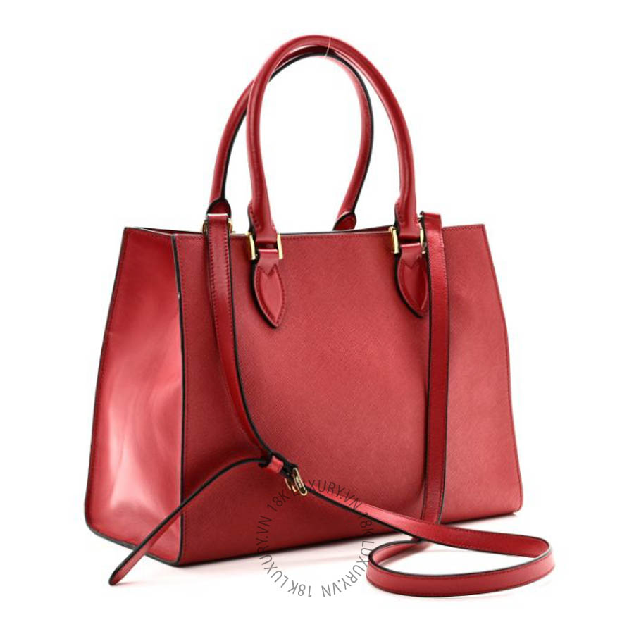 Túi xách Prada Saffiano Soft Calfskin Large Tote Fuoco FPTP310
