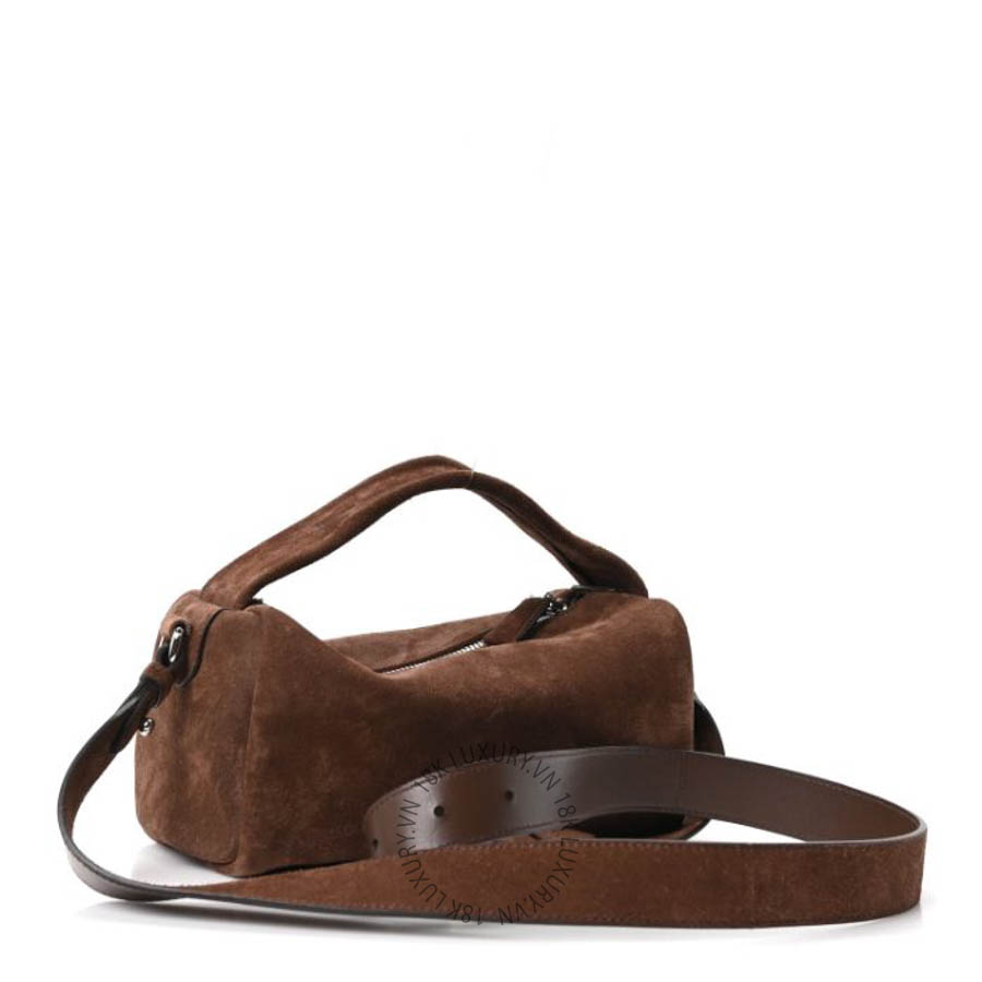 Túi xách Prada Scamosciato Top Handle Shoulder Bag Cacao FPTP588