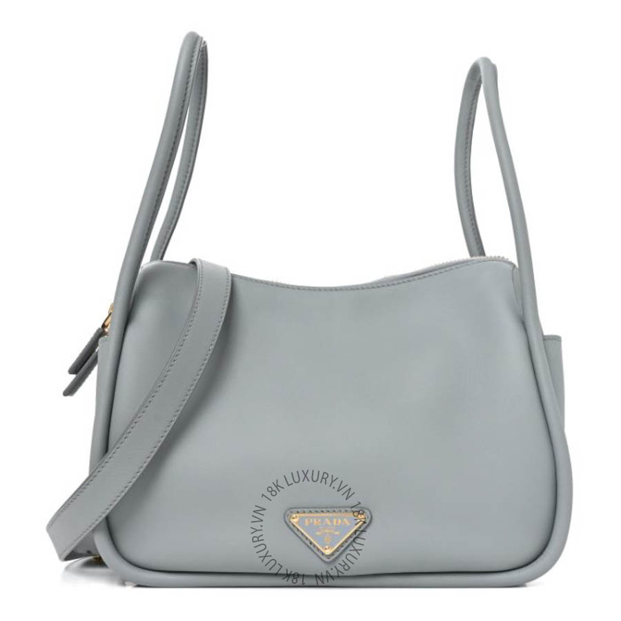 Túi xách Prada Soft Calfskin Darling Shoulder Bag Blue FPTP600