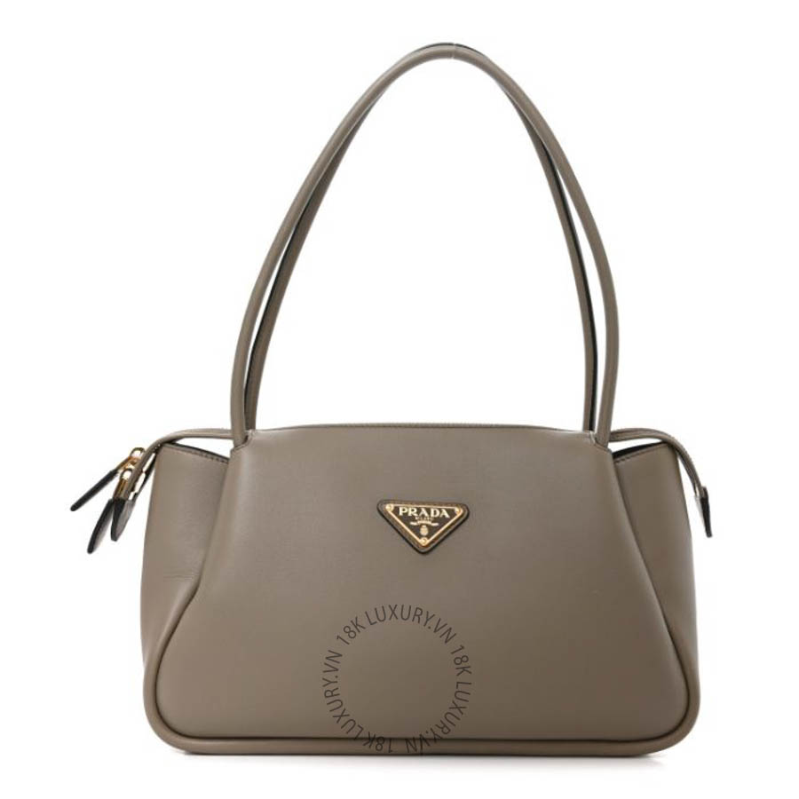 Túi xách Prada Soft Calfskin Medium Darling Shoulder Bag Argilla FPTP618