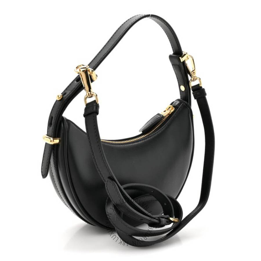 Túi xách Prada Soft Calfskin Mini Arque Shoulder Bag Black FPTP571