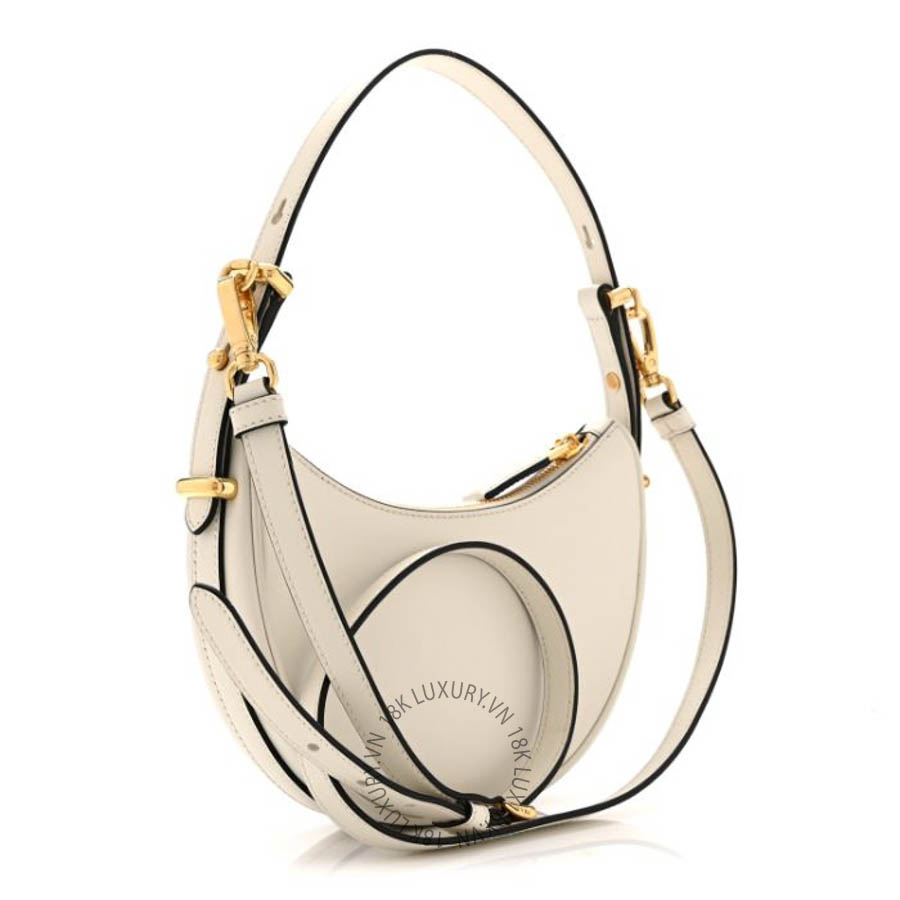 Túi xách Prada Soft Calfskin Mini Arque Shoulder Bag White FPTP520