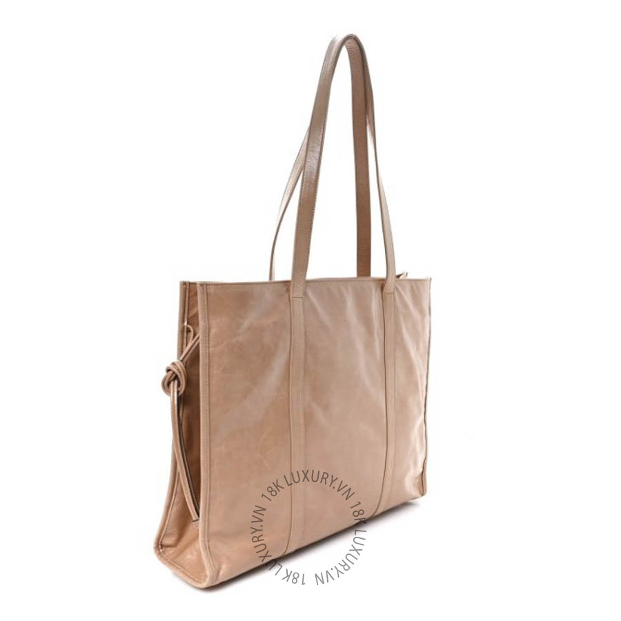 Túi xách Prada Soft Lux Large Shopping Tote Travertine FPTP328