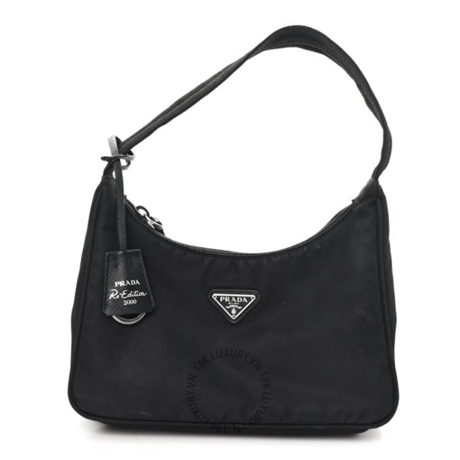 Túi xách Prada Tessuto Nylon Mini Re-Edition 2000 Bag Black FPTP123