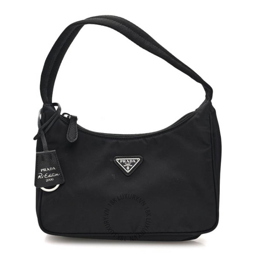 Túi xách Prada Tessuto Nylon Mini Re-Edition 2000 Bag Black FPTP145