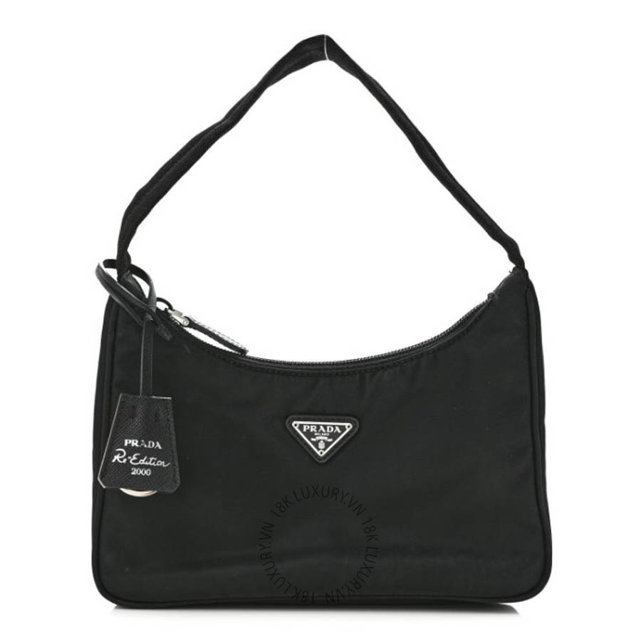 Túi xách Prada Tessuto Nylon Mini Re-Edition 2000 Bag Black FPTP155