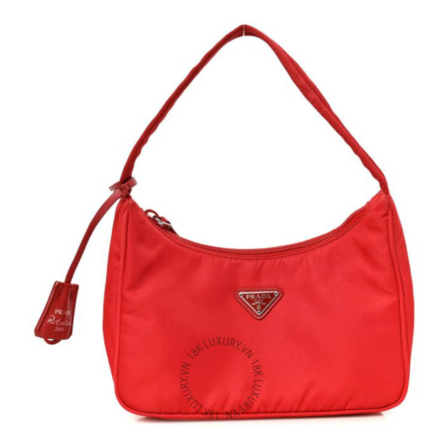 Túi xách Prada Tessuto Nylon Mini Re-Edition 2000 Bag Rosso FPTP176