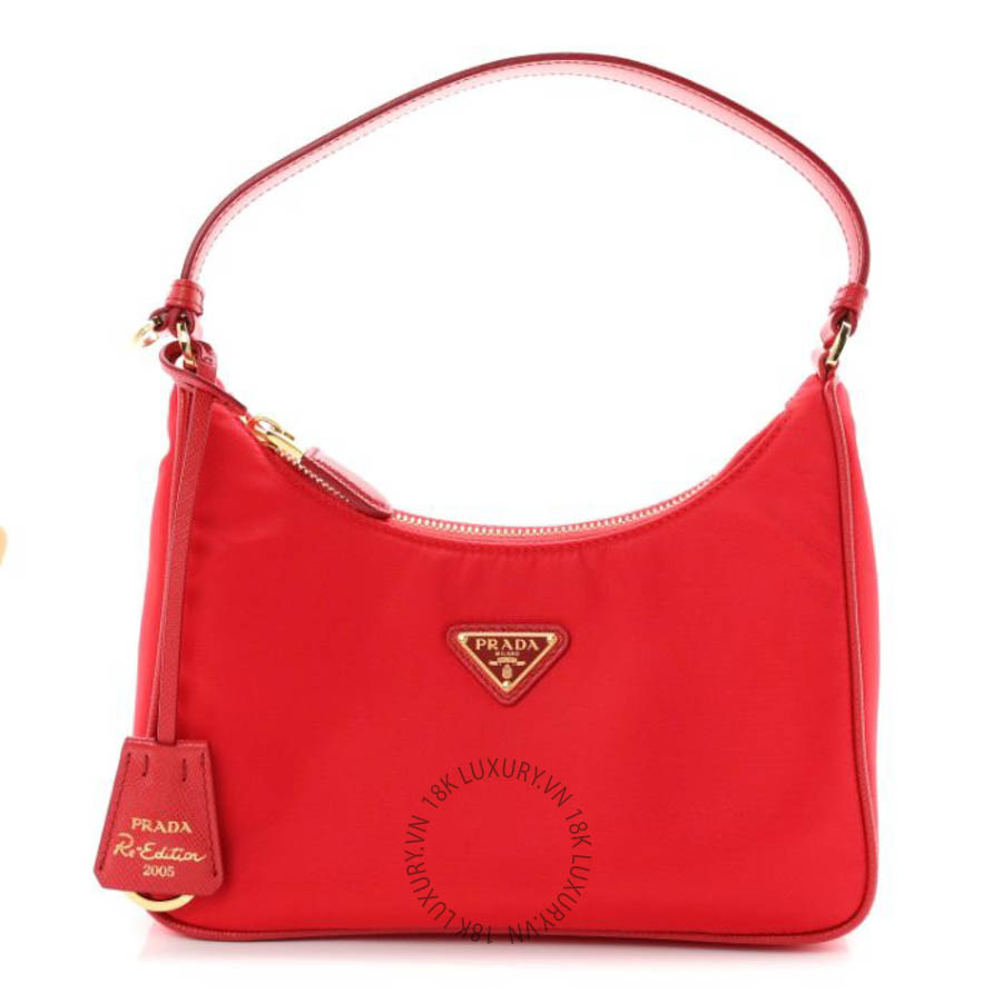 Túi xách Prada Tessuto Nylon Mini Re-Edition 2000 Bag Rosso FPTP209
