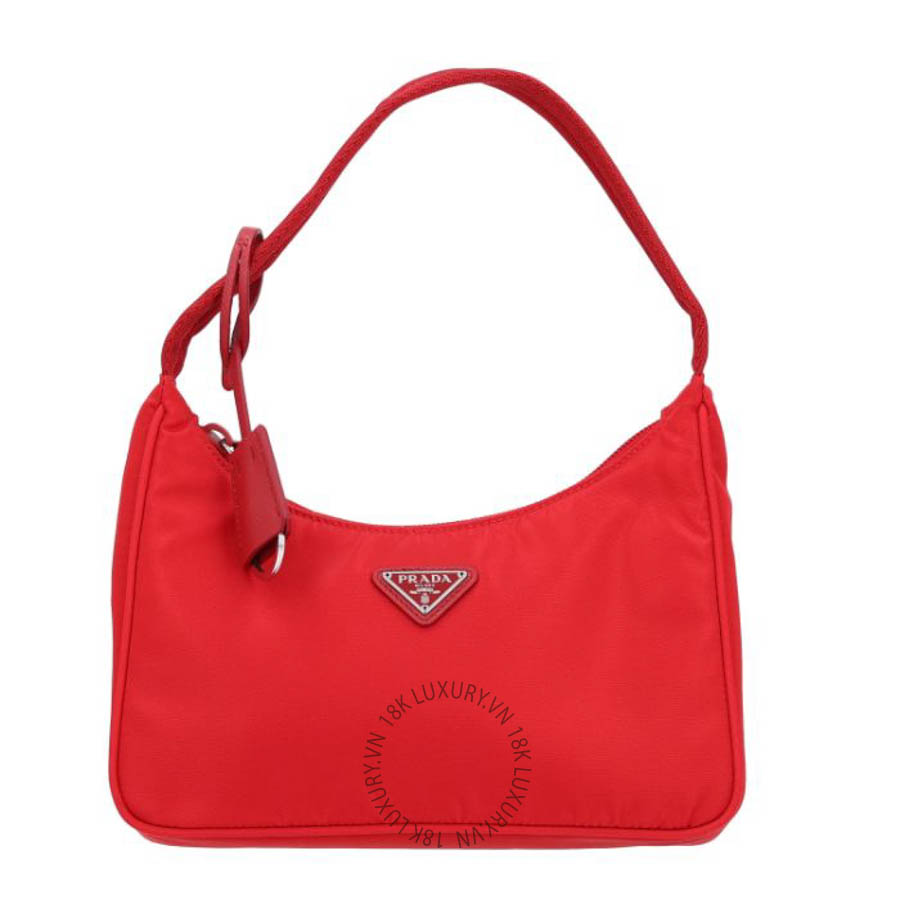 Túi xách Prada Tessuto Nylon Mini Re-Edition 2000 Bag Rosso FPTP237