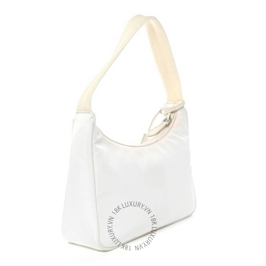 Túi xách Prada Tessuto Nylon Mini Re-Edition 2000 Bag White FPTP111