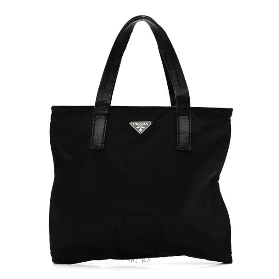 Túi xách Prada Tessuto Nylon Mini Shopping Tote Black FPTP010