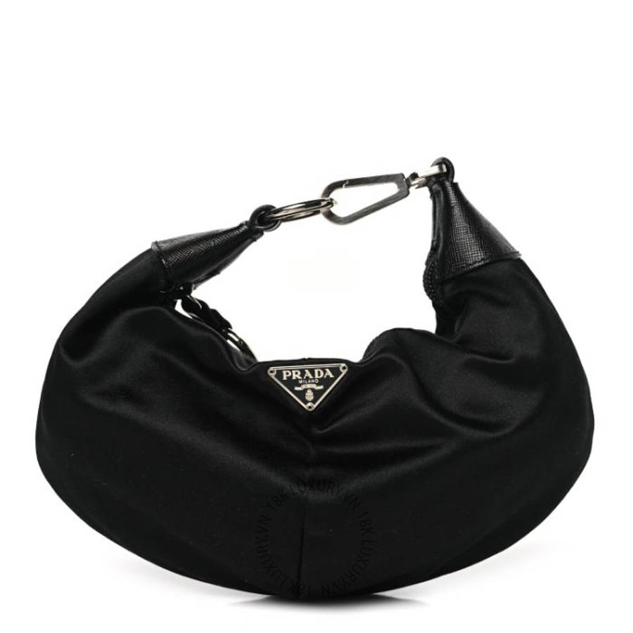Túi xách Prada Tessuto Nylon Saffiano Re-Edition 2006 Shoulder Bag Black FPTP051