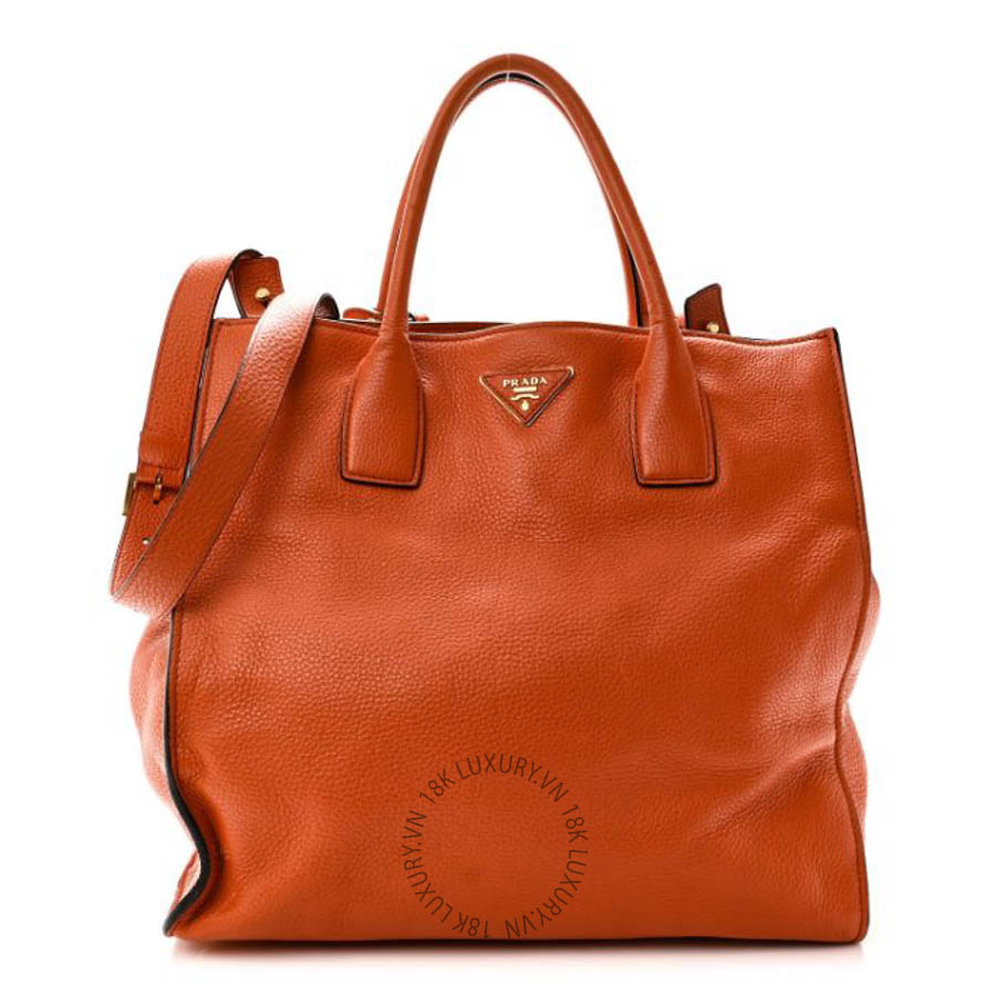 Túi xách Prada Vitello Daino Shopping Tote Rame FPTP075