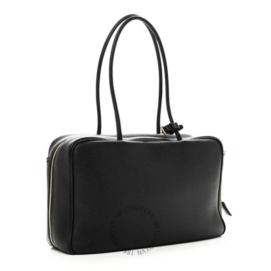 Túi xách Prada Vitello Daino Soft Large Top Handle Bag Black FPTP580