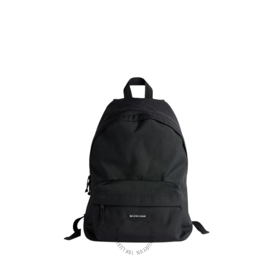 Balo Balenciaga Men's Explorer Backpack in Black 5032212VZ371000 BCA098