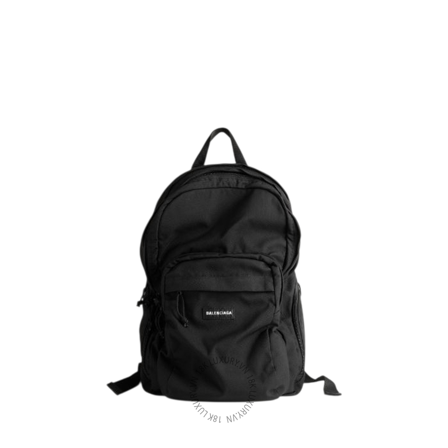Balo Balenciaga Men's Explorer Multipocket Backpack in Black 8274762ABPK1000 BCA066