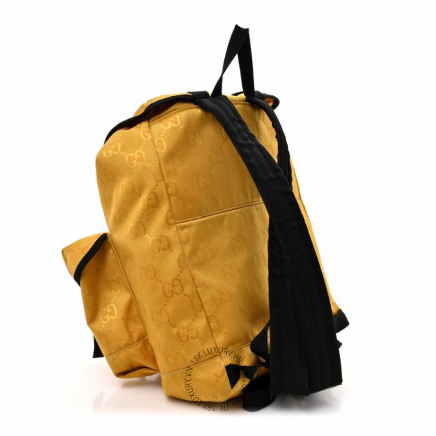 Balo Gucci Econyl Nylon Monogram Off The Grid Utility Pocket Backpack Crop NFPG114