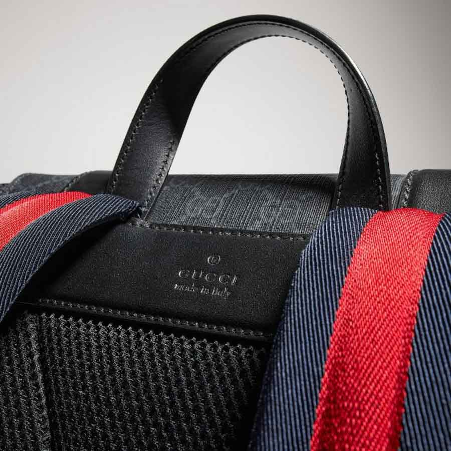 Balo Gucci GG Black large backpack 792080 FADJQ 1185 GFD481 17 Balo Gucci GG Black large backpack 792080 FADJQ 1185 GFD481
