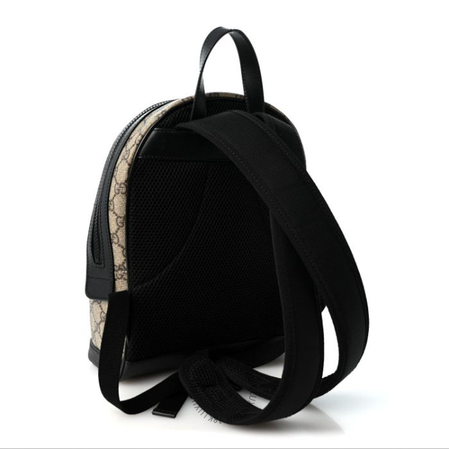 Balo Gucci GG Supreme Monogram Small Eden Day Backpack Black GGC064