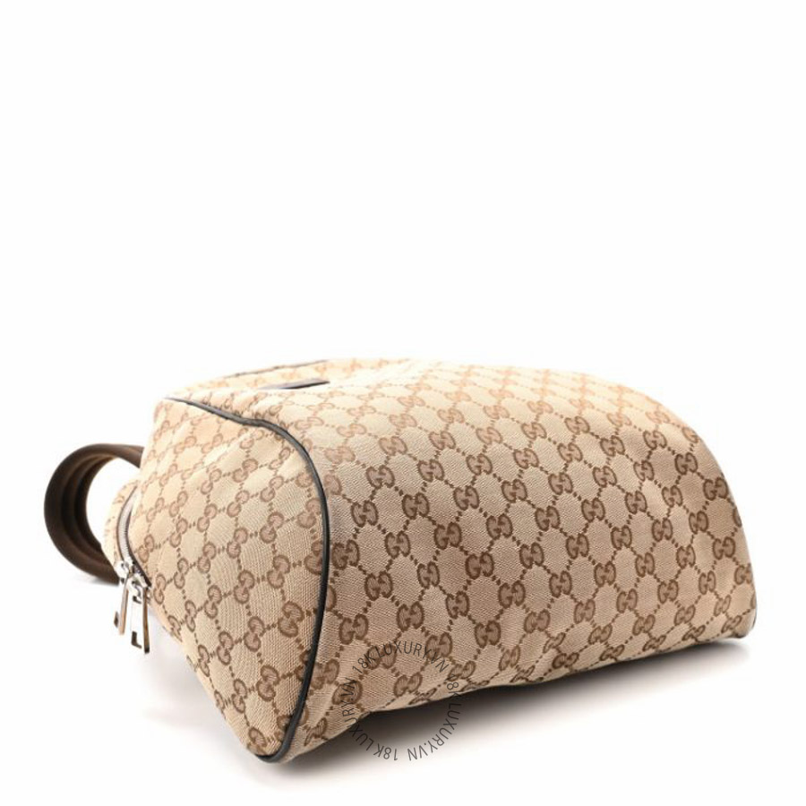 Balo Gucci Monogram Travel Backpack Dark Brown NFPG621 8 Balo Gucci Monogram Travel Backpack Dark Brown NFPG621